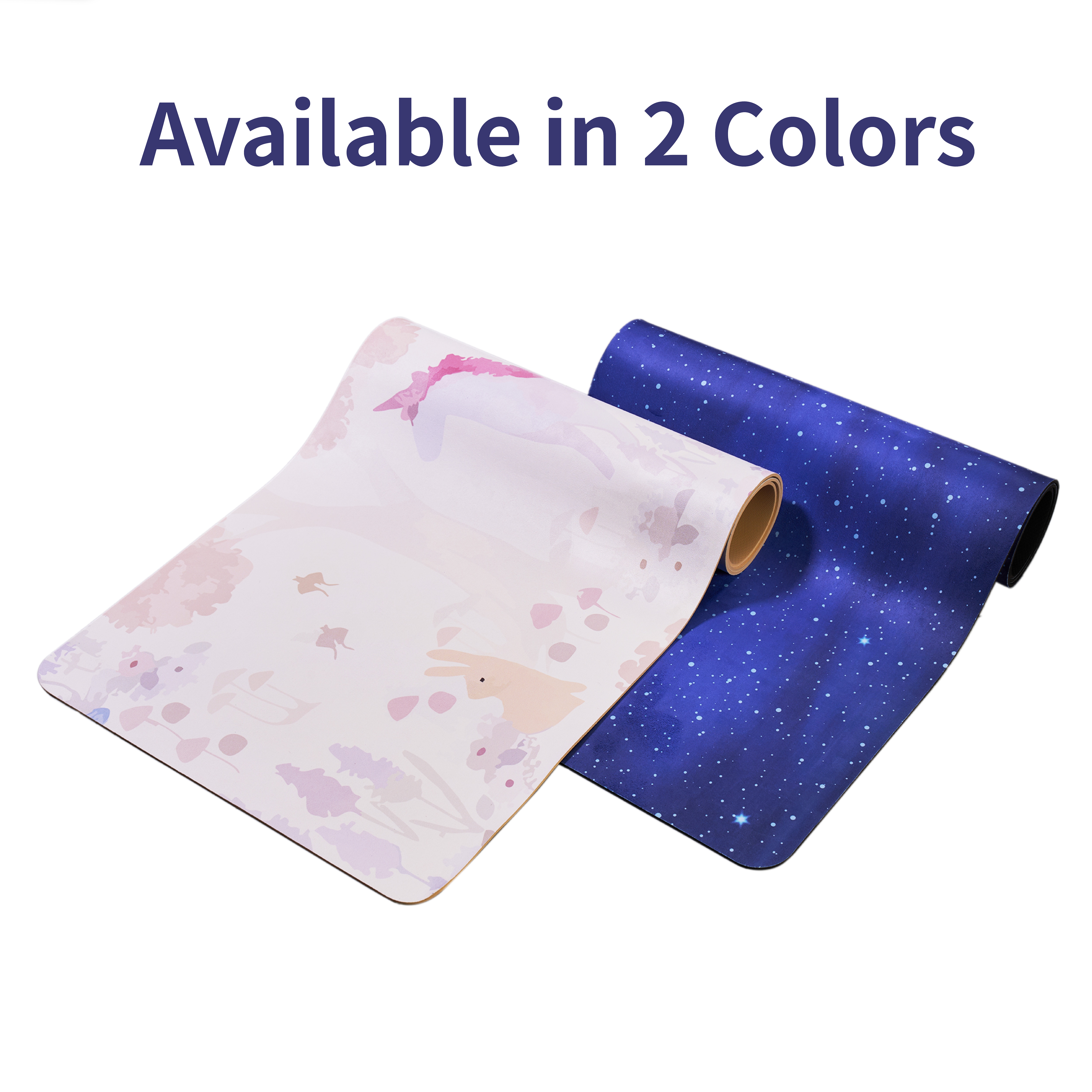 Yoga Mat, Exercise Yoga Mat Print With Non-Slip Design, Professional TPE Exericise Mat, 72" X 24" Multi-Purpose Workout Mat For Women, Pilates Fitness And Floor Exercises	_voghion.com